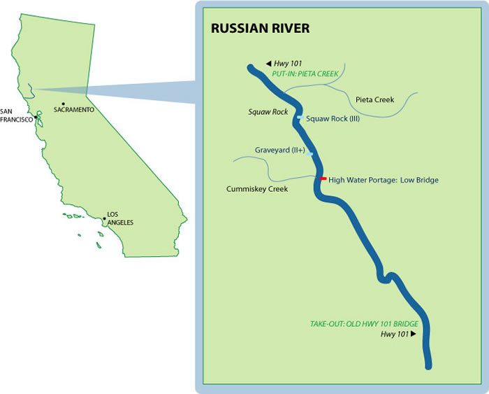 Russian River Mile-By-Mile