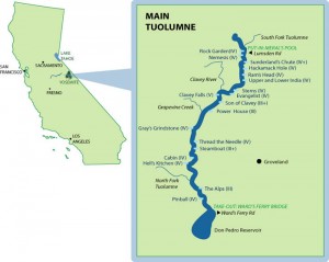 Tuolumne River Mile-by-Mile Map